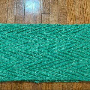 GAP Vibrant Green Knit Scarf